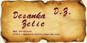 Desanka Zelić vizit kartica